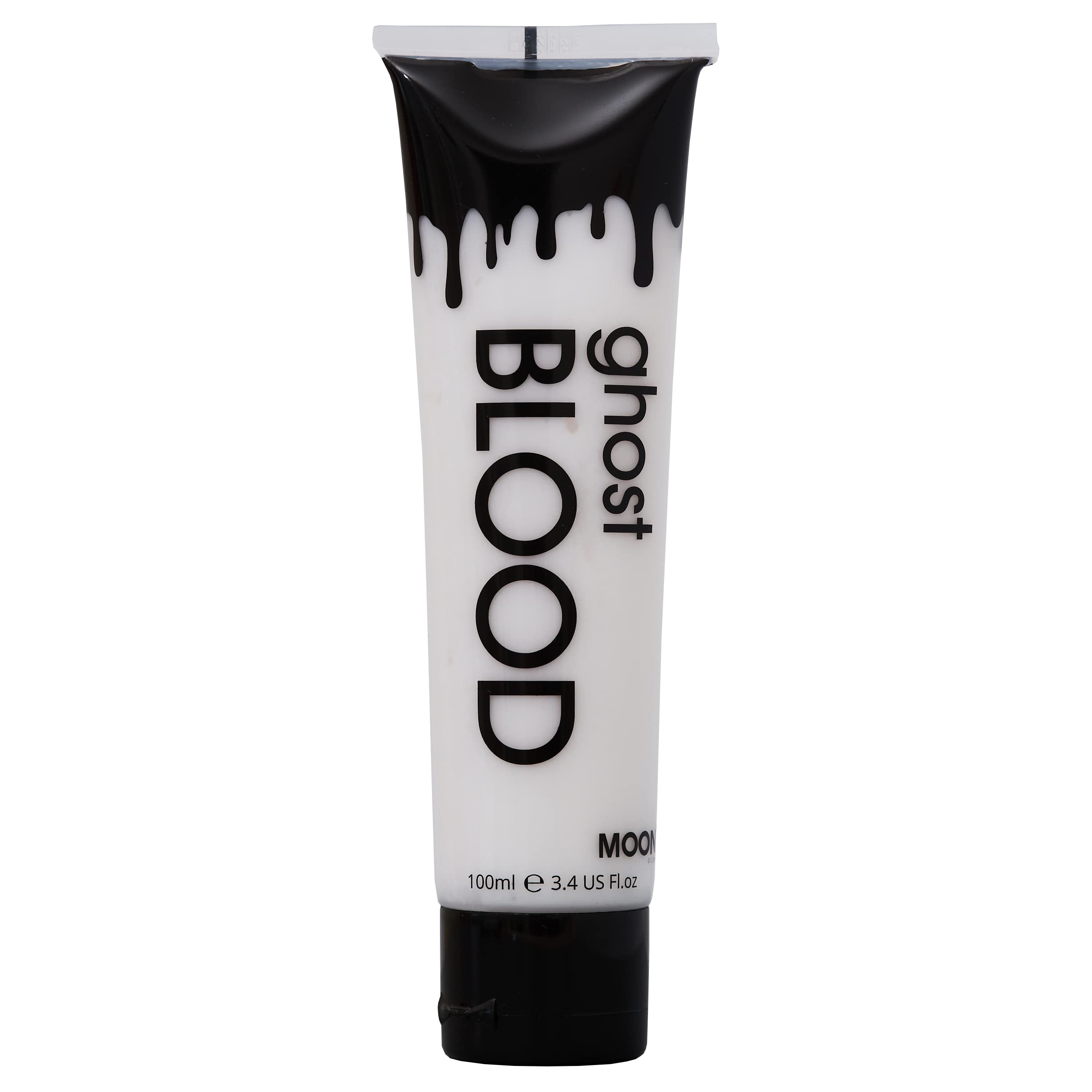 UV Ghost Blood Supersize by Moon Terror | 100ml | Fake Blood | SFX Make up for Halloween Vampire Zombie Theatre Stage | Special Effects Make up