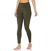 Amazon Brand - Core 10 Women's (XS-3X) All Day Comfort High Waist Yoga Legging with Side Pockets -27”