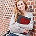 TIANLI for Samsung Galaxy Tab A 10.1 Case Hard Kickstand Unique Veins Three Layer Heavy Duty High Impact Absorption Anti Scratch Fingerprint Resistant,Red Black