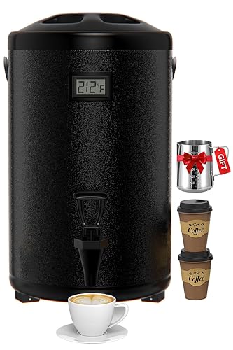 STAIIHOM Insulated Beverage Dispenser Gallon/8 L 304