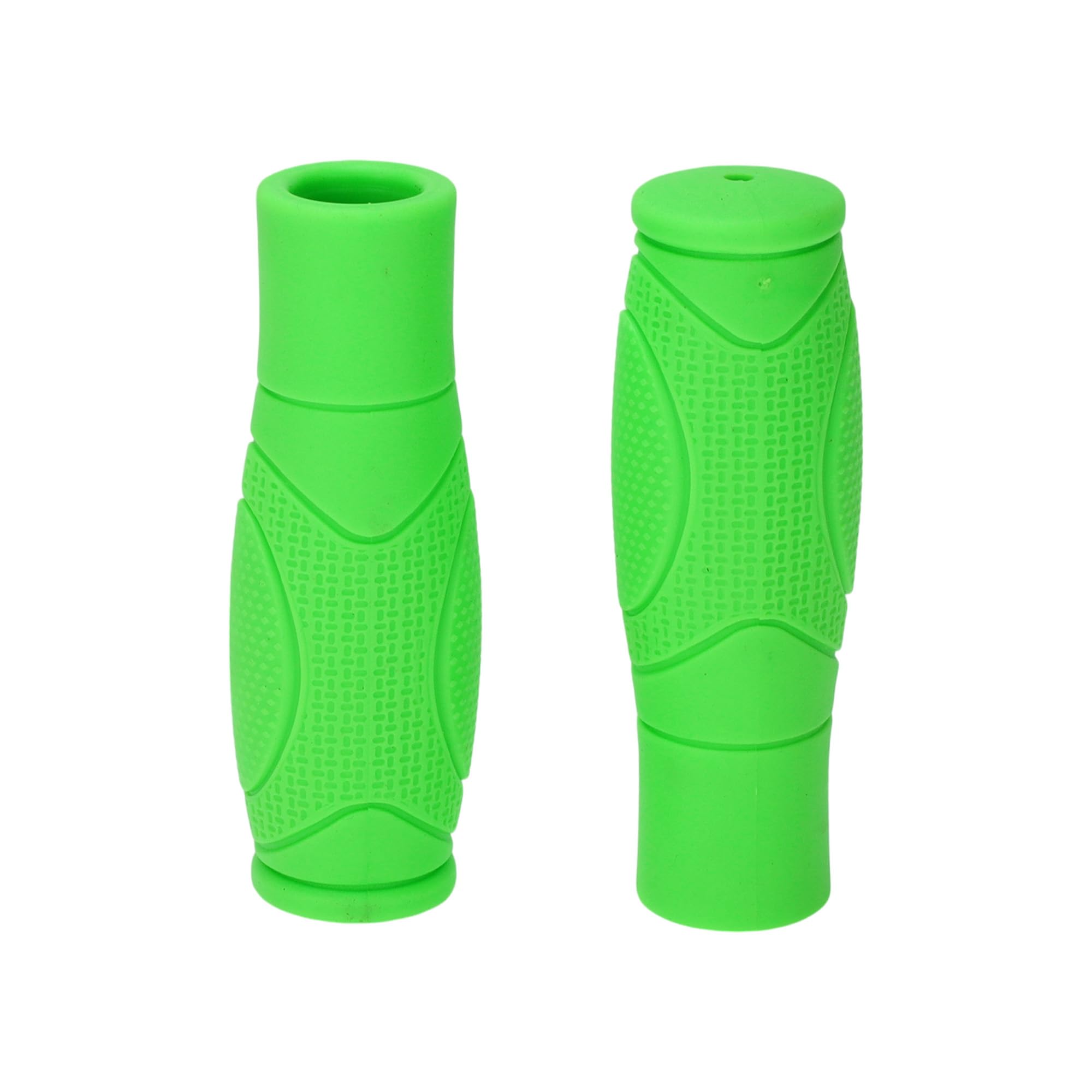 TUCKBOLD Bike Handlebar Grips Covers 125mm Long Lightweight | Scooter End Grip Protector Green 1 Pair
