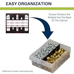 Akro-Mils 24-Drawer Plastic Drawer Storage Cabinet