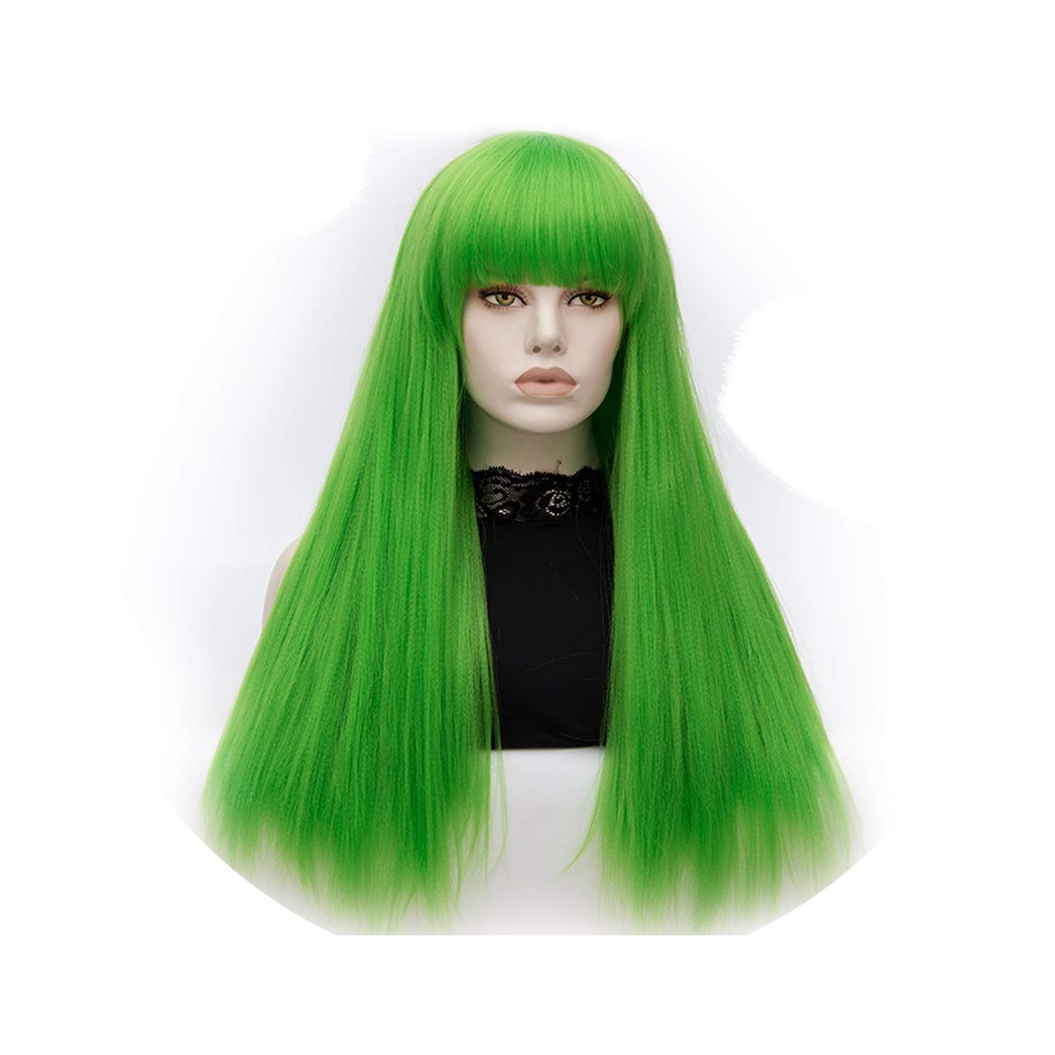 Amazon Com 15 Colors Synthetic Long Straight Red Blond