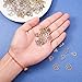 PH PandaHall 120pcs Tibetan Style Pendant 6 Style Dog Cat Paw Pendant Charms 4 Color Footprint Pendant Alloy Hollow Paw Pendant for DIY Bracelet Necklace Choker Anklet Jewelry Bag Ornament Making