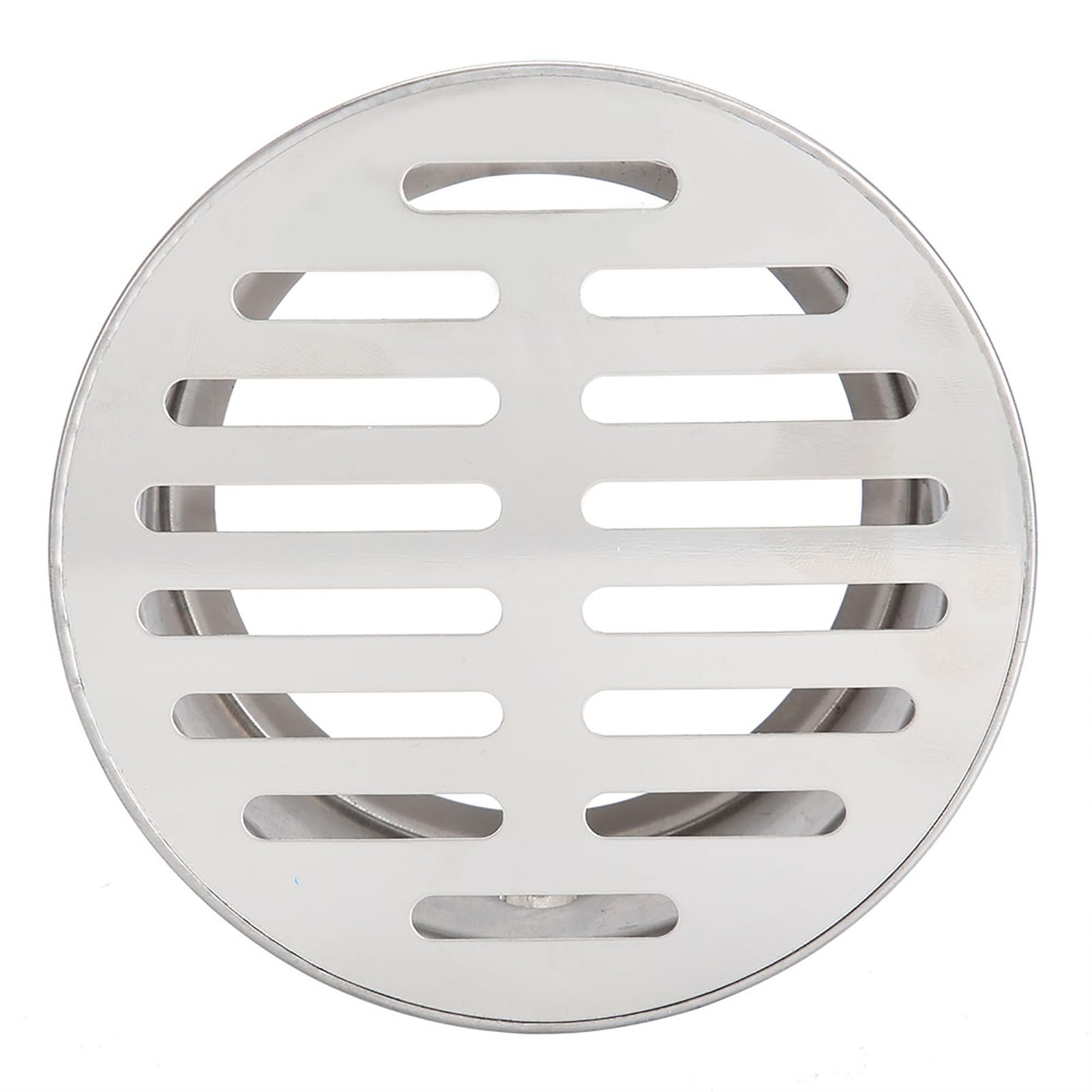 Oumefar Removable Floor Drain Cover Floor Drain Filter for Outdoor(110 Flat Mouth)