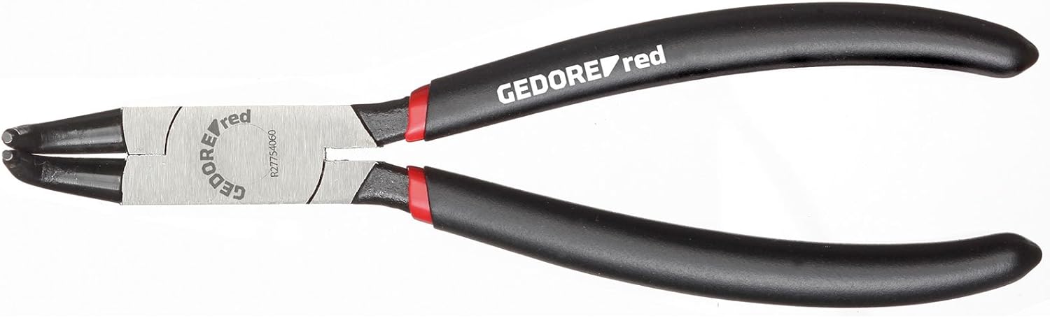 GEDORE Red Internal Circlip Pliers Angled Size J21, Blue,red