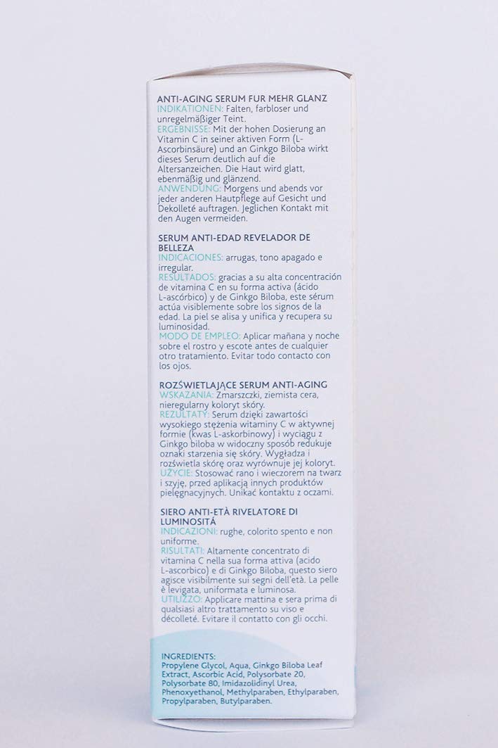 Auriga Vitamin C Serum 8 Flavo C 15 Ml 051 Us Fl Oz Anti Wrinkle Serum Young Skin All Day