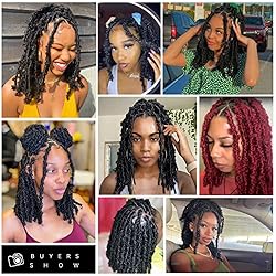 GUOHUI Super Light Butterfly Locs Crochet Hair 12