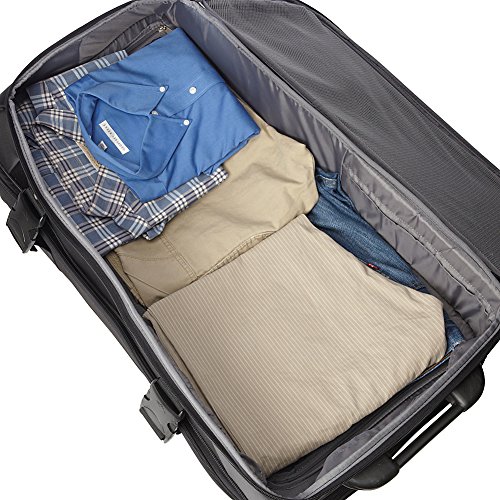 High Sierra AT7 Upright Wheeled Rolling Duffel Bag, Black, 32Inch