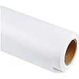 RUSPEPA White Kraft Paper Roll - 48 inches x 100 feet - Recyclable Paper Perfect for Wrapping, Craft, Packing, Floor Covering, Dunnage, Parcel, Table Runner