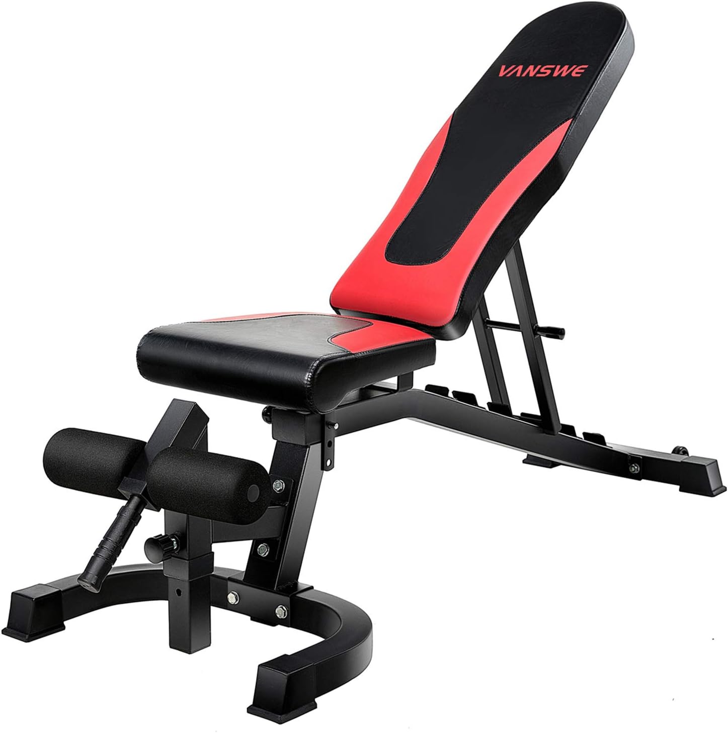 Adjustable Weight Bench 800 lbs Flat/Incline/Decline Utility Exercise Workout Bench Sit Up Home Gym Equipment for Full Body Workout