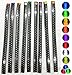360pcs SMD SMT LED Bulbs Super Bright LED Blue, Red, White, Green, Orange, Yellow, Purple, Pink, Colorful-Flash, Kaifa (0603-360pcs/9value)