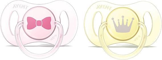 Philips Avent 2 Sucettes Nouveau Ne Decorees Fille Silicone 0 2mois Amazon Fr Bebes Puericulture