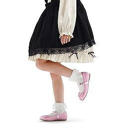 K KomForme Girl's Ballet Flats Non-Slip Soft Mary