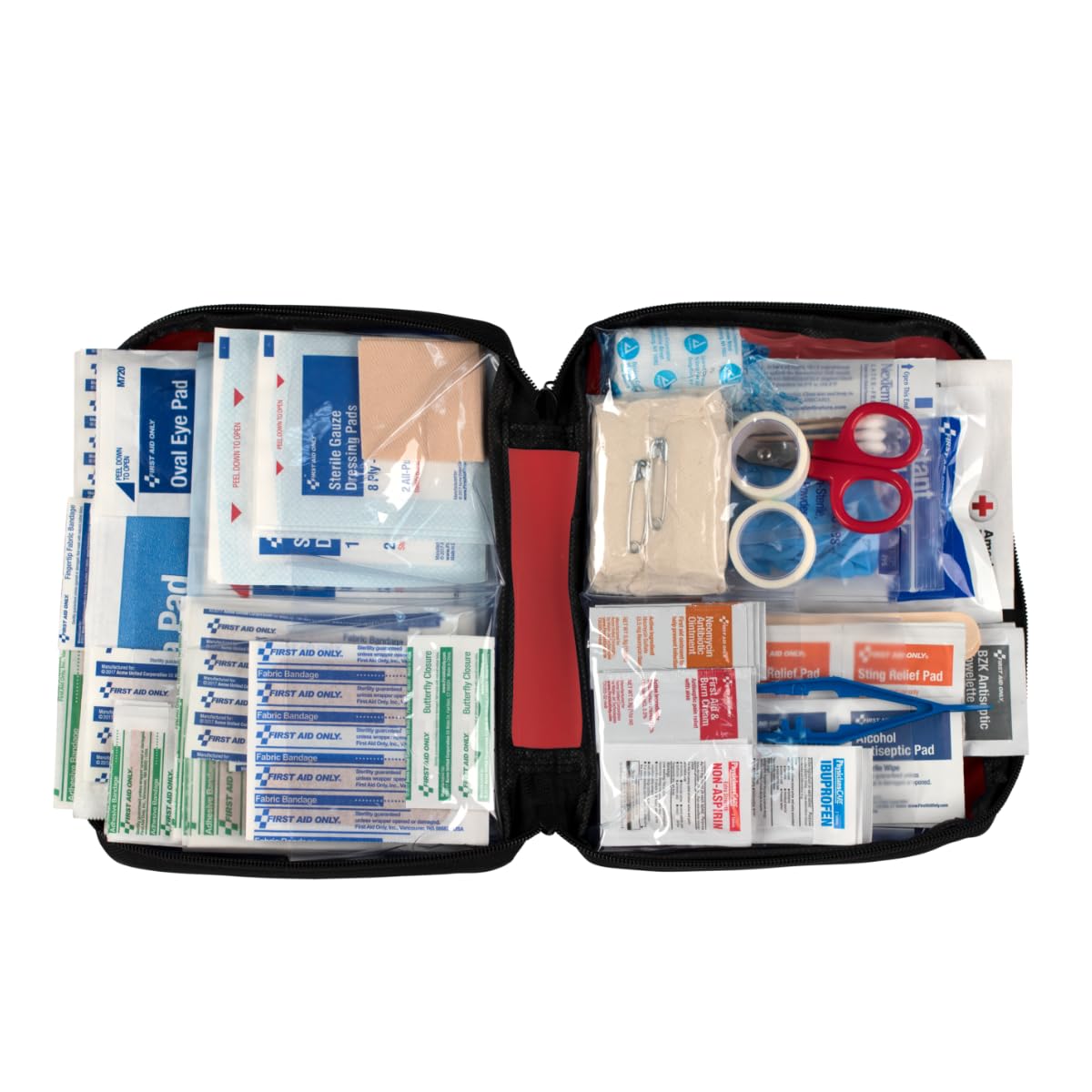 First Aid Only 313 Piece Home & Go Emergency First Aid Kit (91081)