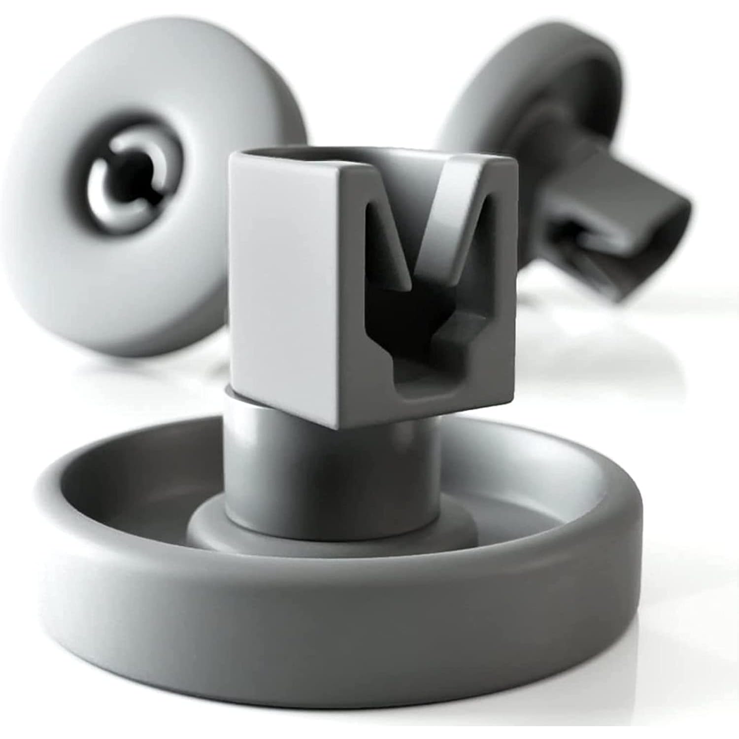 Plemont Dishwasher Wheels 8 Piece Set - Universal Replacement Parts for Lower Cutlery Basket Rollers - Fits Most Popular Dishwashers - Universal Accessory