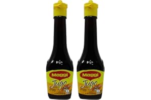 Jugo Maggi Seasoning Sauces Lot Of Two 3.38 oz Each Glass Bottles Sealed