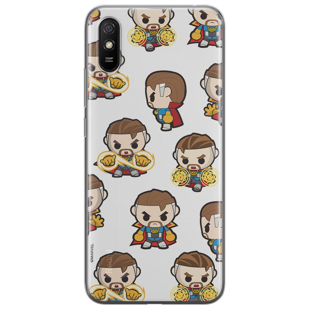 ERT GROUP mobile phone case for Xiaomi REDMI 9A original and officially Licensed Marvel pattern Dr Strange 001 optimally adapted to the shape of the mobile phone, case made of TPU