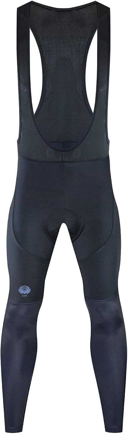 voofly Cycling Bib Pants for Men Gel Padded Compression Bike Riding Leggings Stretch Bicycle Tights: Clothing