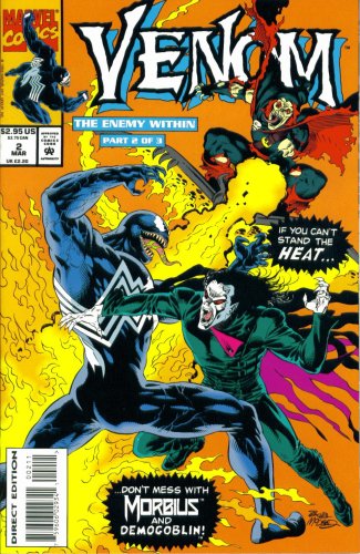 Venom The Enemy Within #2: King of the Goblins (Marvel Comic Book March 1994)