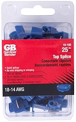 GB Gardner Bender 10-100 Color Coded Tap Splice 25