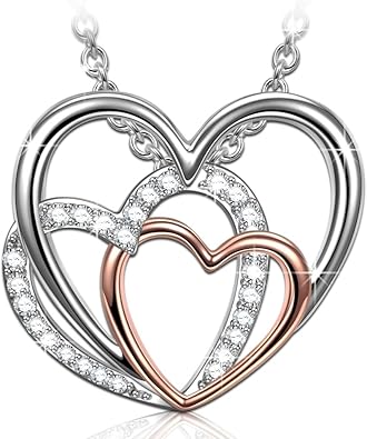 angel nina heart necklace