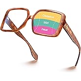 VISOONE Oversized Progressive Multifocal Anti-Fog Reading Glasses with Blue Light Blocking Fashion Readers Women Harvard