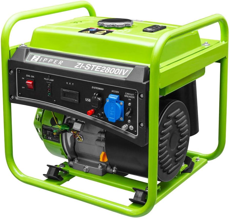 Generador Electrico Gasolina 230V 2800W Zipper Zi-Ste2800Iv ...