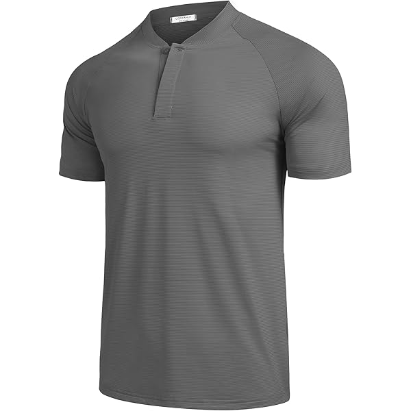 nike collarless golf shirt
