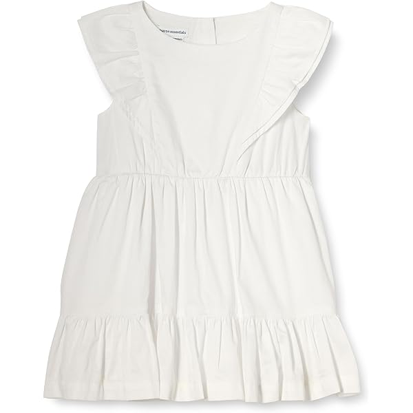 white christmas dresses Blakely Smocked Dress in White – Lillie & Lilah main image 0