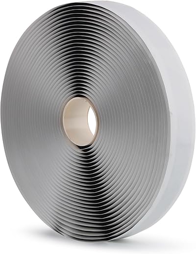 LLPT Butyl Seal Putty Tape 3mm x 19mm Black 10m Water Tight Seal BST343
