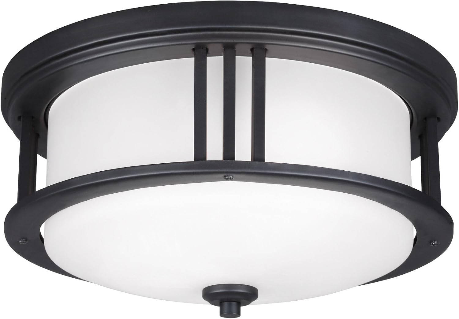 Seagull 7847902 12 Two 7847902 12 Two Light Outdoor Ceiling Flush