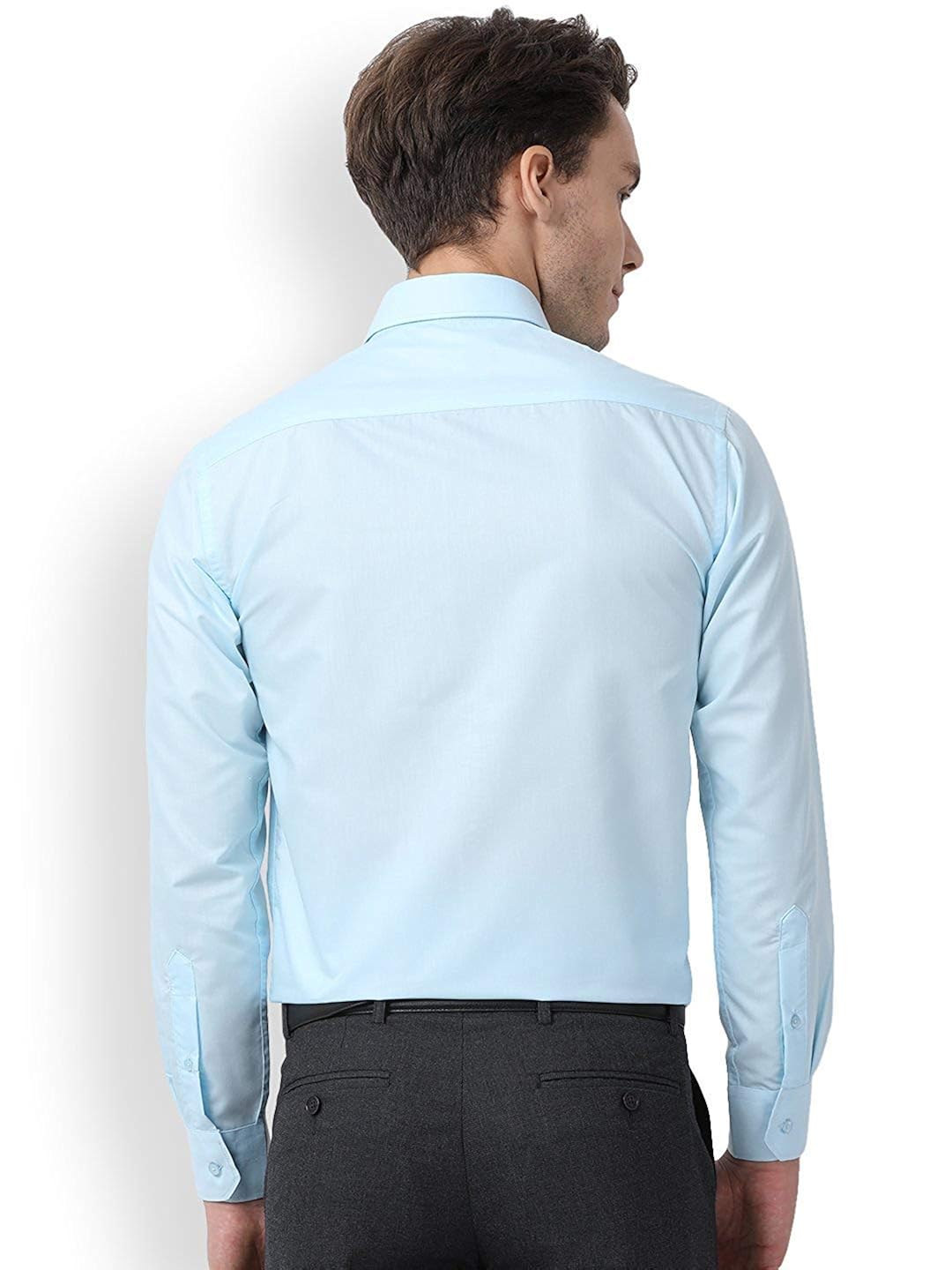 akaas cotton blend full sleeve men's formal-shirt_sky blue