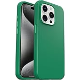 OtterBox iPhone 15 Pro Max (ONLY) Symmetry Series+ Case - Green, Snaps to MagSafe, Ultra-Sleek, Raised Edges Protect Camera & Screen - Non-Retail Packaging