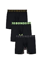 Bonds Men's Underwear Anti-Chafing Boxer Briefs