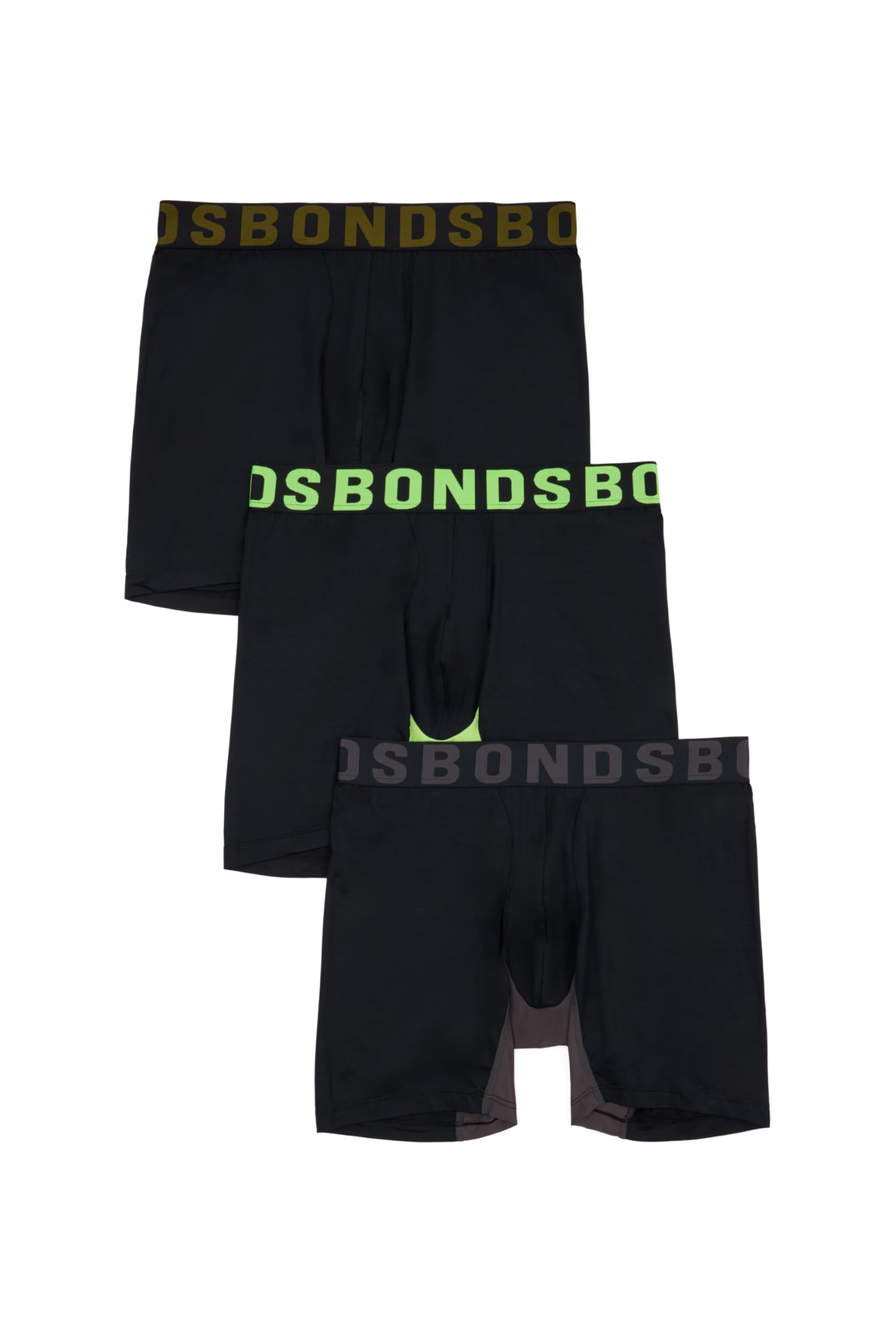 Bonds Men's Underwear Anti-Chafing Boxer Briefs