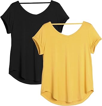 yoga short sleeve shirts