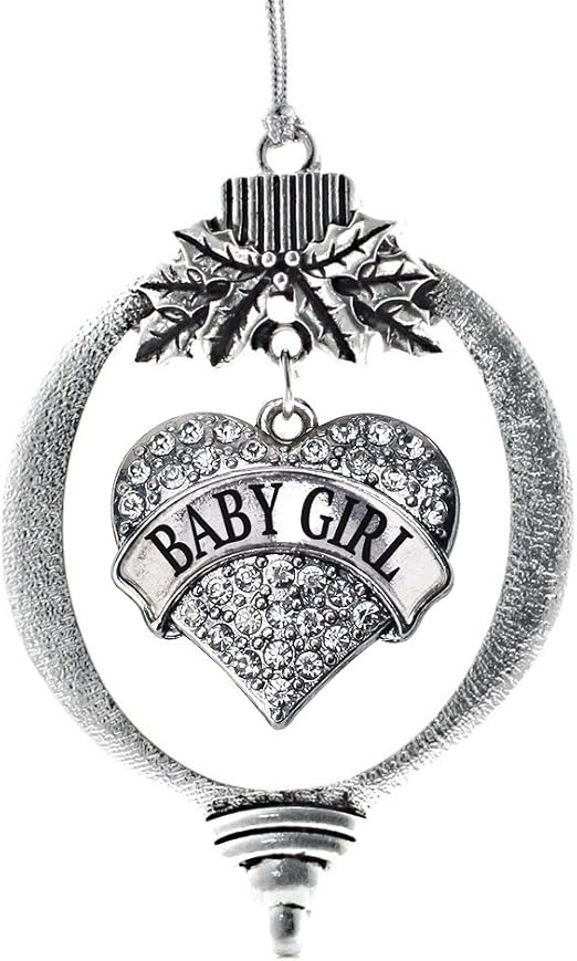 baby silver ornaments