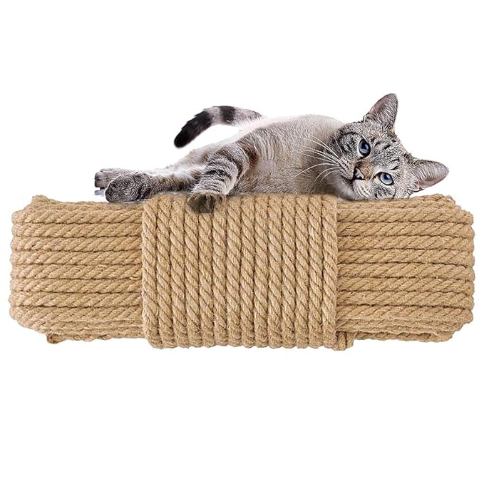 Aoneky Sisalseil für Katzen-Kratzbäume und Kletterbäume, als Ersatzmaterial