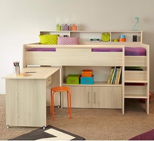 kids mid sleeper beds