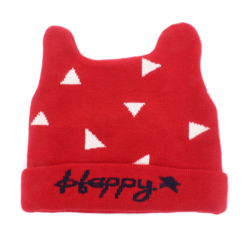 Baby Girls Boys Hat & Scarf Autumn Winter Warm Cute Soft Cotton Crochet Cap Scarf Set