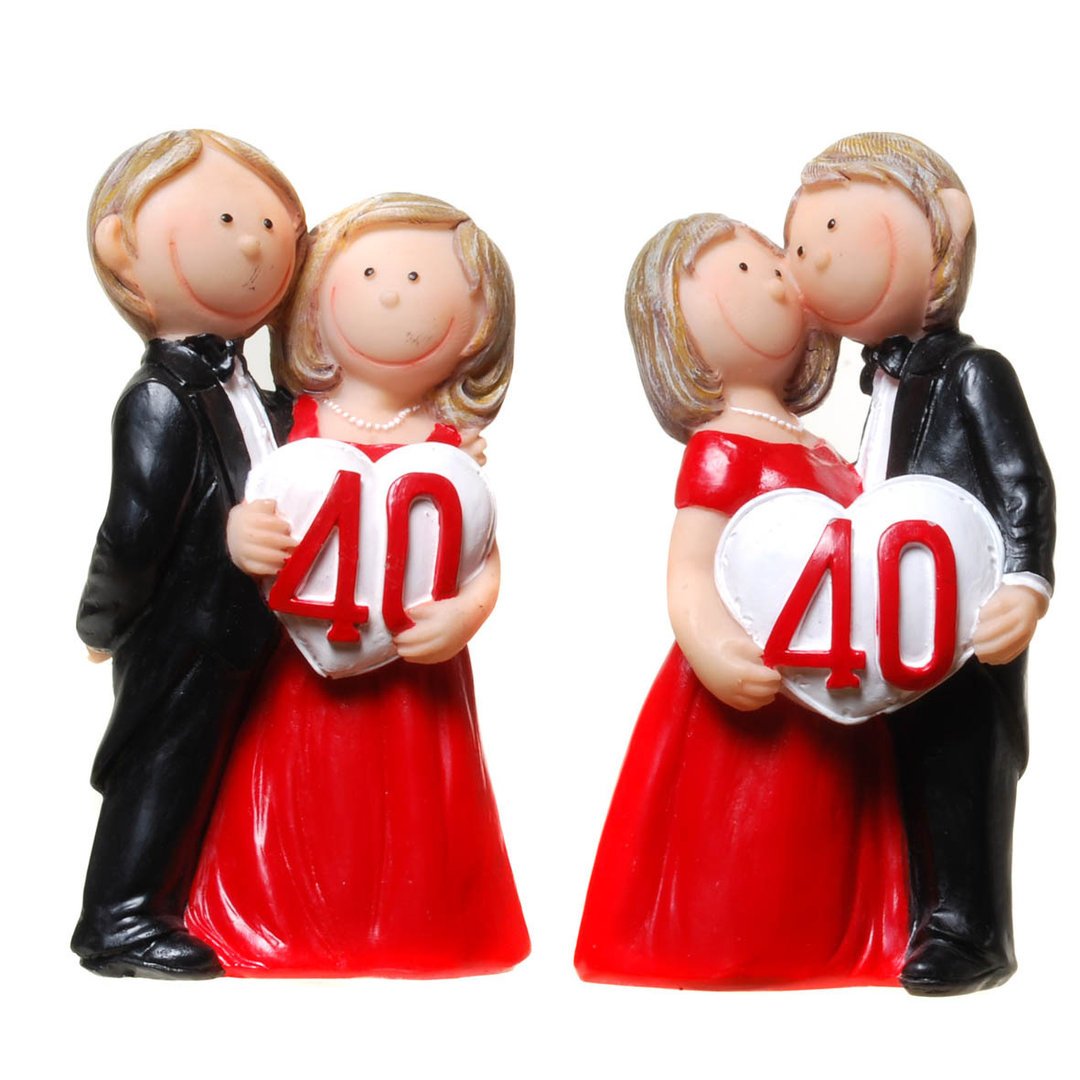 Udo Schmidt Bride and Groom Ruby Wedding 40"