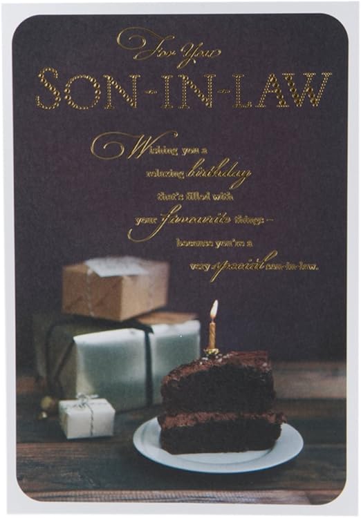 Hallmark Birthday Card For Son In Law You re Very Special Medium 