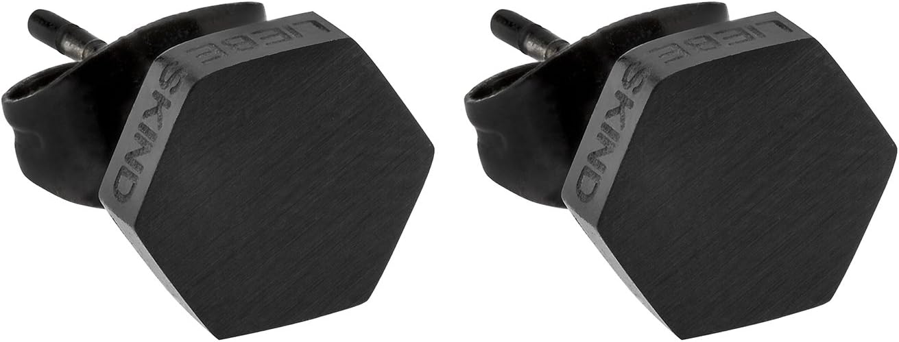 Liebeskind Berlin women’s stud earrings, matt stainless steel
