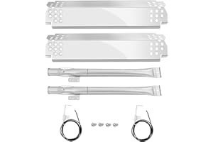 Unidanho Replacement Parts for Nexgrill 2 Burner Gas Grill 720-0864 720-0864M 720-0864A 720-0864RA Flavorizer Bars Heat Plates Flame Tamers Igniter