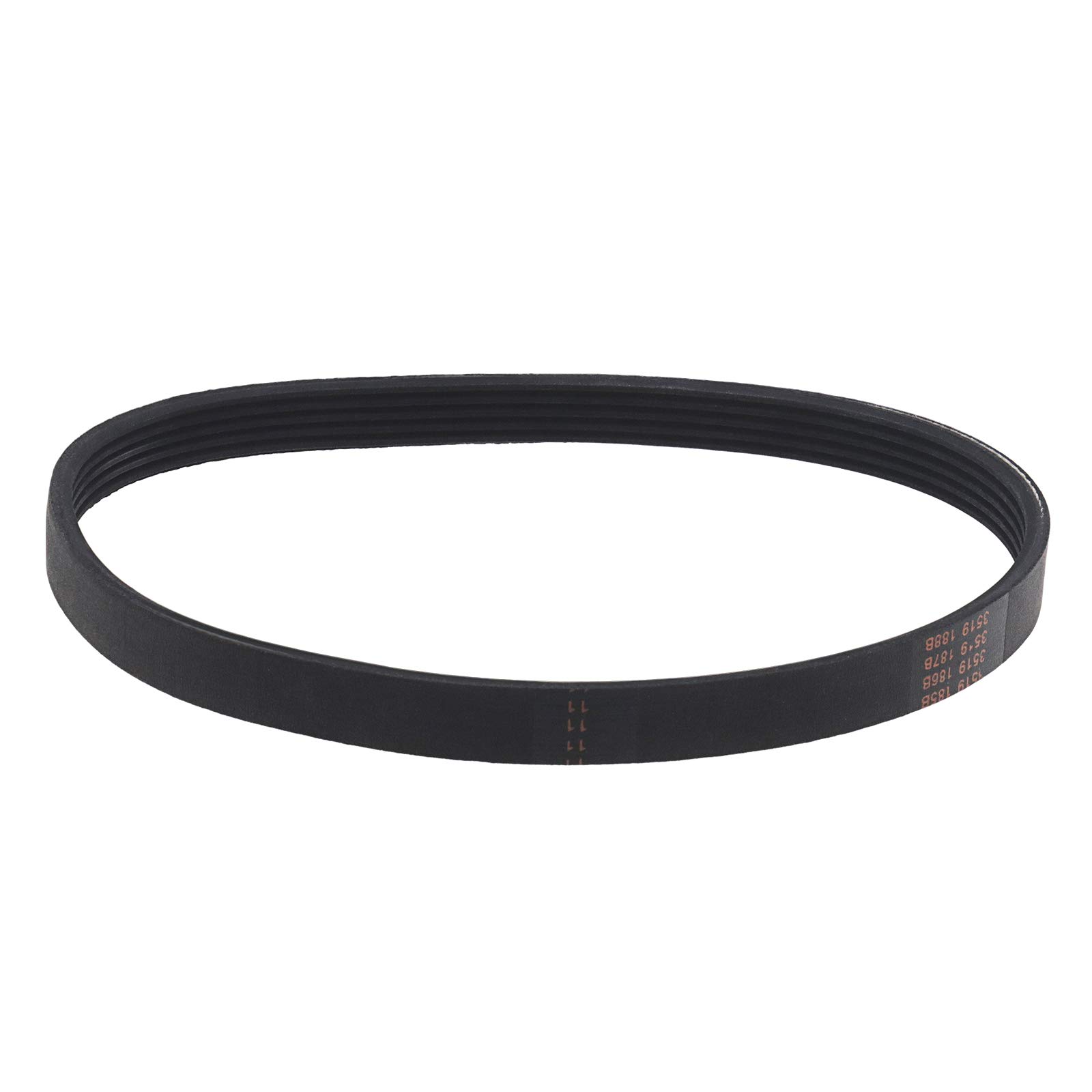 Be In Your Mind 5PJ Lawn Mower Drive Belt 513787200 12mm Width Rubber Synchronous Closed Loop Timing Belt Compatible with Flymo Turbo Lite 350 400 Lawnmowers