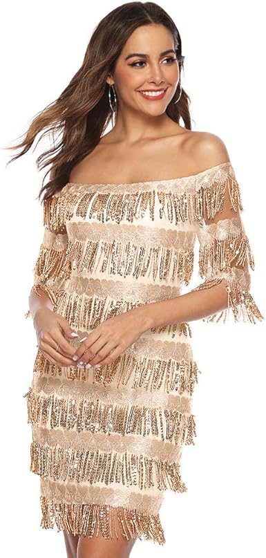 sequin party mini dress