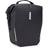 Thule Shield 22L Bike Pannier, Compatible InLock, Mounting Panel Required, Waterproof Design, Reflective Details