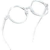 LifeArt Blue Light Blocking Glasses, Anti Eyestrain, Computer Reading Glasses, Gaming Glasses, TV Glasses for Women and Men, Anti Glare (Clear, +3.75 Magnification)