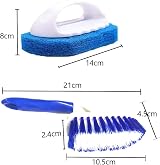 KAHEIGN Hot Tub Cleaning Kit Pool Skimmer Brush Scrubber Pad Gloves view 4